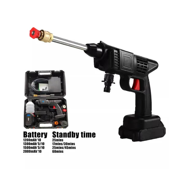 High Quality 48V Wireless High Pressure Washer Gun with Premium Box
