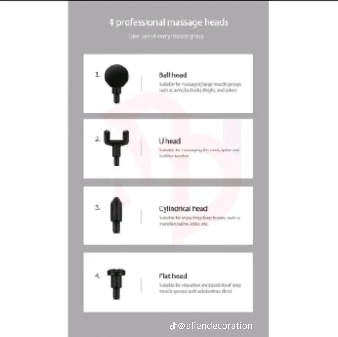 deep tissue massage gun