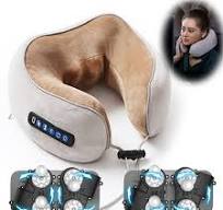 Rechargeable U-Shaped Cervical Massage Pillow