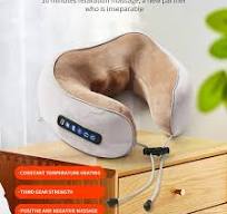 Rechargeable U-Shaped Cervical Massage Pillow