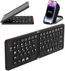 B023 Mini Foldable Rechargeable bluetooth Keyboard