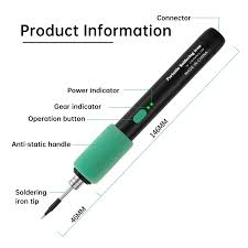 5V 15W Smart Rechargeable Soldering Iron Pen